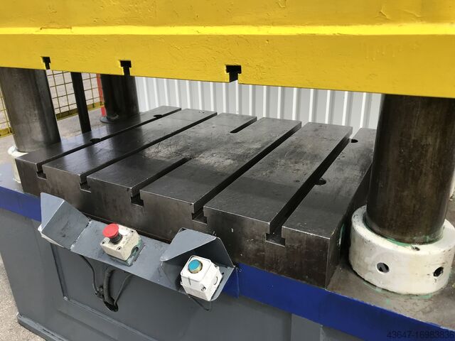 Hydraulisk press, fyrpelarpress 100 t Eitel