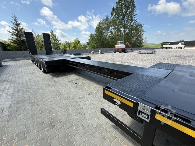 Niskoutovarivač za transport građevinskih mašina FAYMONVILLE FAYMONVILLE STZ-6WAU – 6 AXLES – 92.2GVW