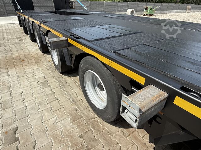 Niskoutovarivač za transport građevinskih mašina FAYMONVILLE FAYMONVILLE STZ-6WAU – 6 AXLES – 92.2GVW