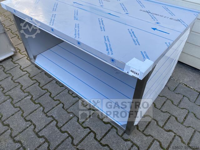 Werktafel 1400x850x700; Aufkantung 20mm