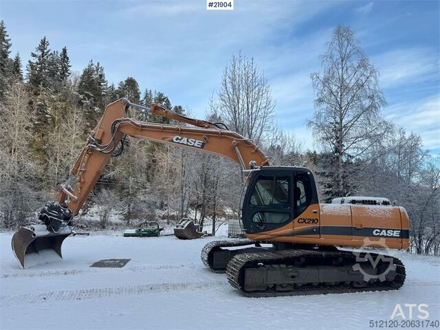 Raupenbagger CASE CX210 Tracked Excavator w/ Tilt and Grading Bucket