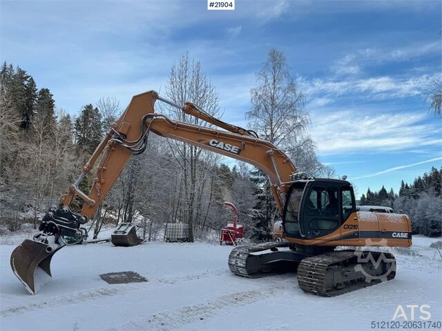 Raupenbagger CASE CX210 Tracked Excavator w/ Tilt and Grading Bucket