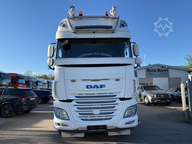 Φορτηγό μεταφοράς ξυλείας DAF XF510 6X4/INTARDER/Kran Palfinger Epsilon M13Z