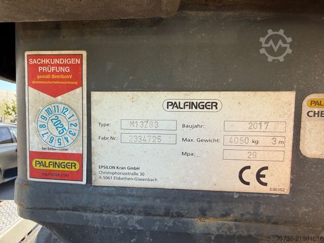 Φορτηγό μεταφοράς ξυλείας DAF XF510 6X4/INTARDER/Kran Palfinger Epsilon M13Z