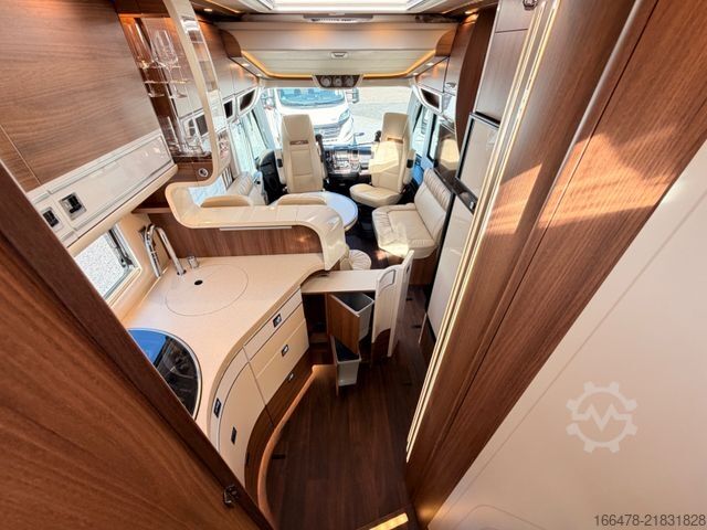 Camper integrale CARTHAGO Chic E-Line 50 LE Einzelbetten-Hubbett-Automatik