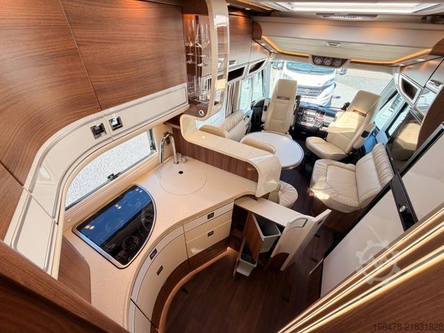 Camper integrale CARTHAGO Chic E-Line 50 LE Einzelbetten-Hubbett-Automatik