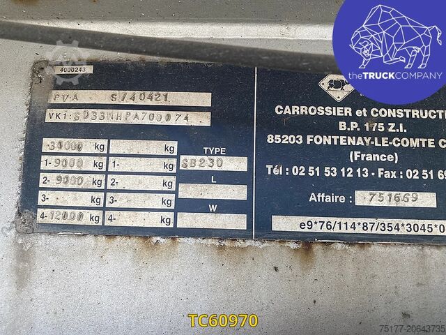 Transport réfrigéré/congélé Samro