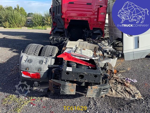 Zware belasting MAN TGX 500