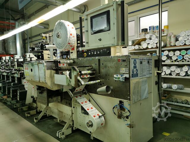 Flexo tiskový stroj Nilpeter FA 2400