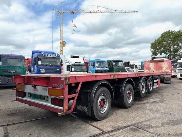 Platform aanhanger KWB P-504-STI-H 4-AXLE FLATBED TRAILER (SAF AXLES /...