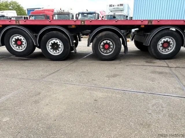 Platform aanhanger KWB P-504-STI-H 4-AXLE FLATBED TRAILER (SAF AXLES /...