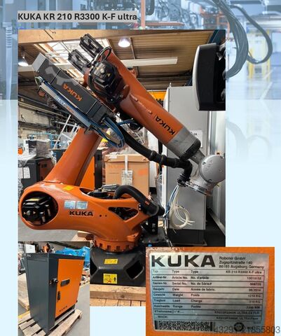 Robot industrial KUKA KR210 R3300 K-Foundry ultra