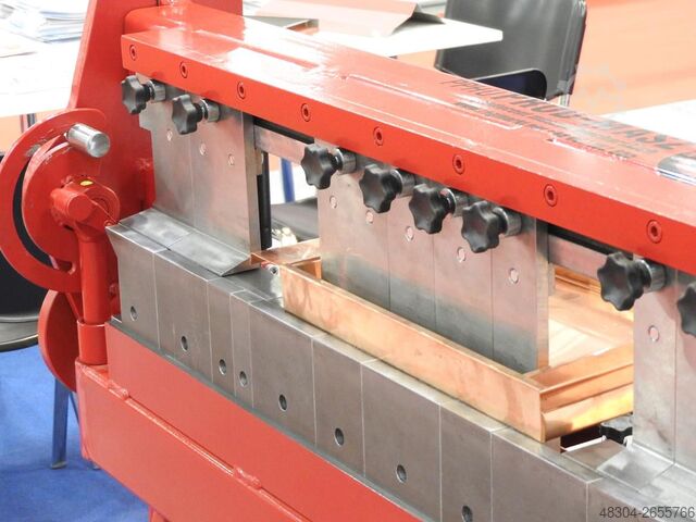 Περιστρεφόμενη μηχανή κάμψης Prod-Masz Abkantbank Segmentabkantbank SGR-1m/1.5 3fach segmentierte Abkantbank