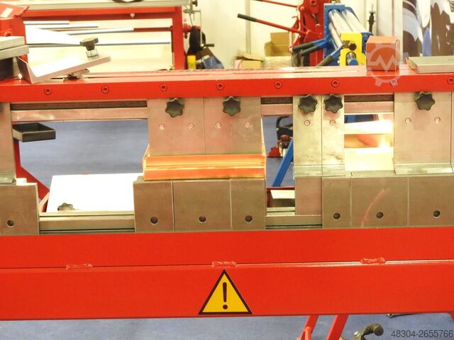 Περιστρεφόμενη μηχανή κάμψης Prod-Masz Abkantbank Segmentabkantbank SGR-1m/1.5 3fach segmentierte Abkantbank