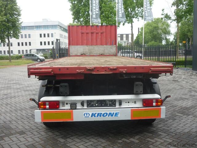 Systém BDF Krone AZ 2as anhanger with twistlocks and plateau