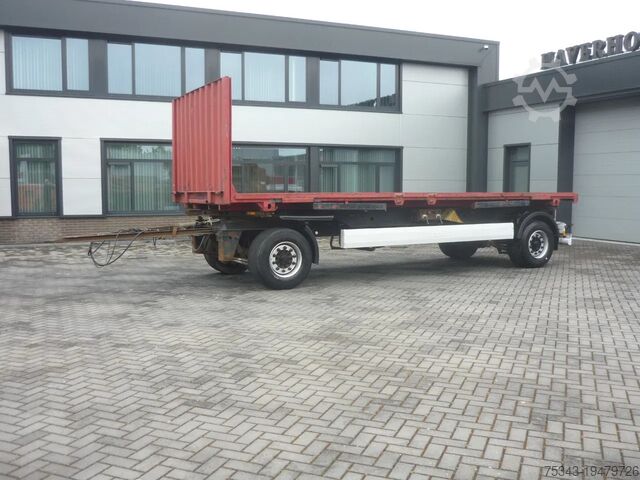 Systém BDF Krone AZ 2as anhanger with twistlocks and plateau