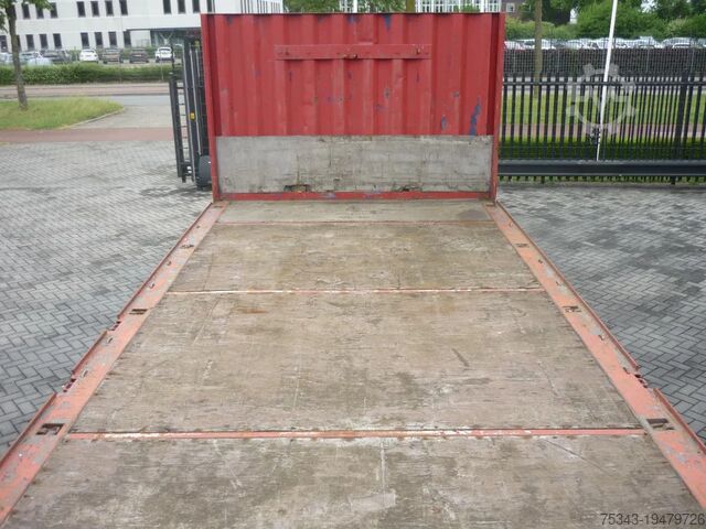 Systém BDF Krone AZ 2as anhanger with twistlocks and plateau