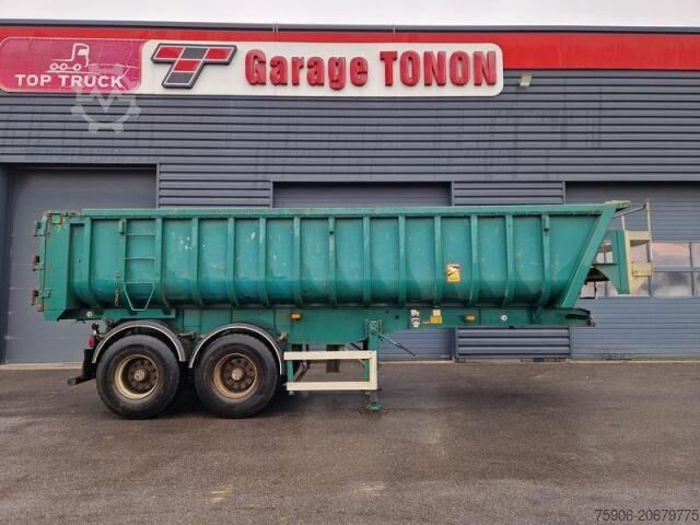 Kipper Auflieger Fruehauf BENNE ACIER 22m3