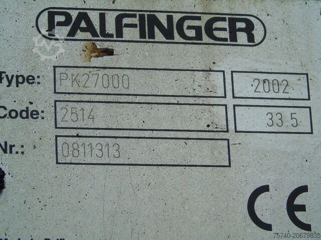 Vrachtwagen met kraan Volvo FL 340 + PALFINGER PK27.000 JIB + REMOTE