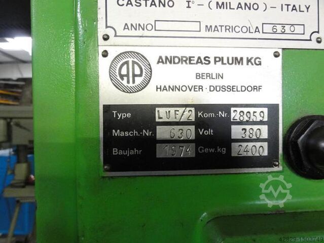 Fresatrice Deber FU 2