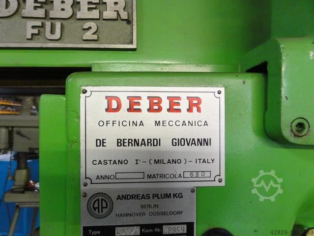 Fresatrice Deber FU 2