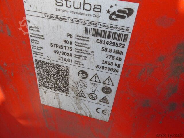 Stivuitor electric cu 4 roți Linde E30HL-01/600