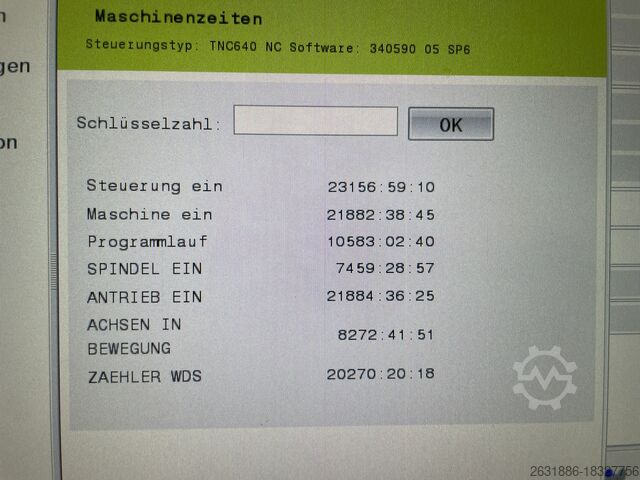Bewerkingscentrum HERMLE C 22 U