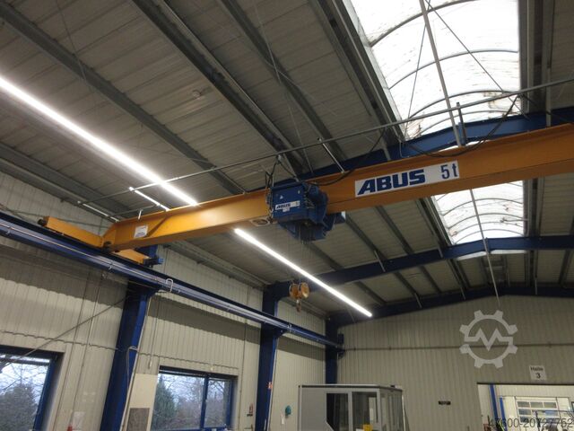 Crane runway crane, overhead travelling crane, track width 13,500 mm ABUS Hallenkran Brückenkran Kran ELV 5t NL 5000Kg Portalkran Kran 13500mm 131Std