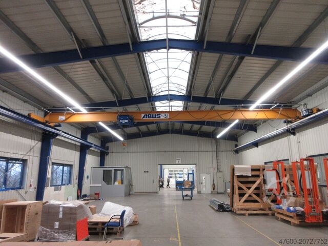 Crane runway crane, overhead travelling crane, track width 13,500 mm ABUS Hallenkran Brückenkran Kran ELV 5t NL 5000Kg Portalkran Kran 13500mm 131Std