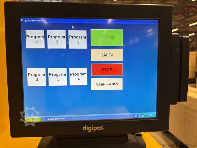 Längsgående kap- och geringssåg för kapning Avola Gama 63 K3