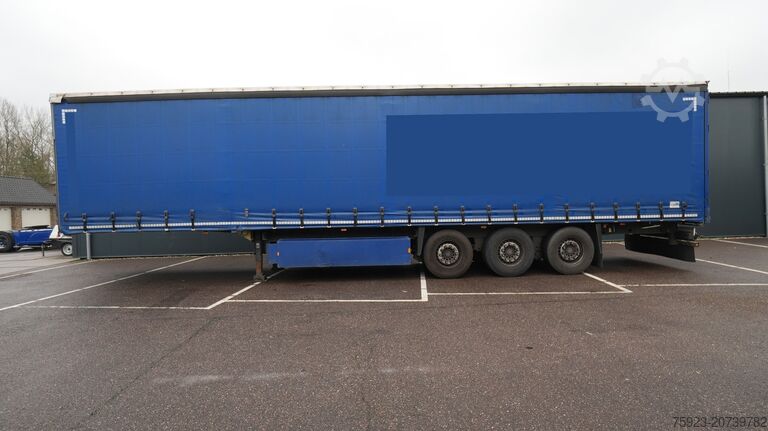 Sliding tarpaulins Schmitz 3 AXLE CURTAINSIDE TRAILER