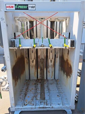 Baler HSM V-Press 1160 plus