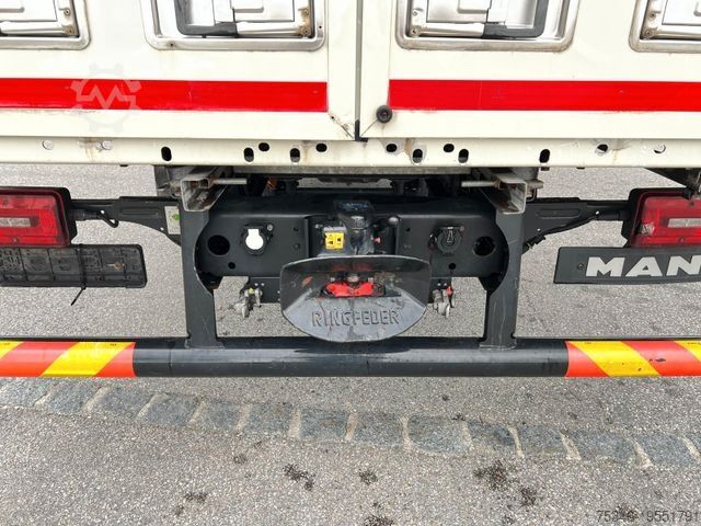 Speciális rendeltetésű teherautó MAN TGM 15.290LL/ 7,25m Koffer 2,75m hoch/nur 94 tkm