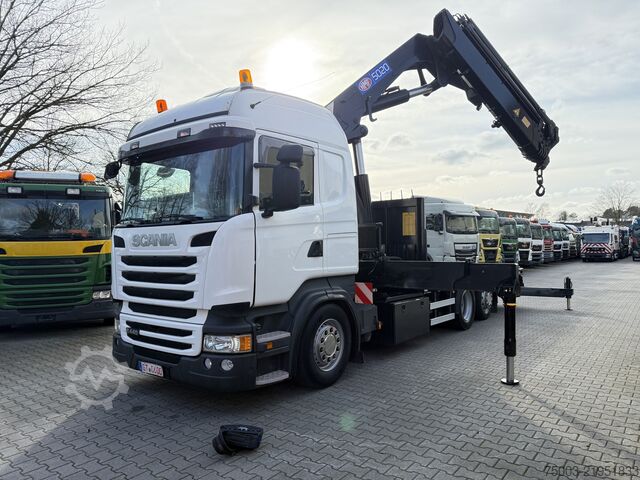 Γερανός τοποθετημένος σε φορτηγό Scania R440 6X2*4 Kran HMF 5020 K5