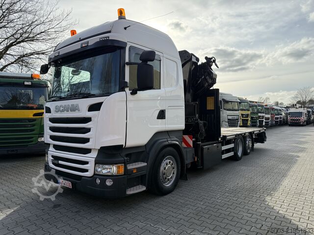 Γερανός τοποθετημένος σε φορτηγό Scania R440 6X2*4 Kran HMF 5020 K5