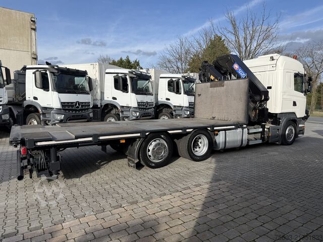 Γερανός τοποθετημένος σε φορτηγό Scania R440 6X2*4 Kran HMF 5020 K5