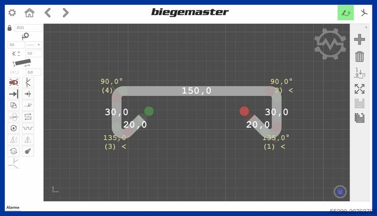 Giętarka wahadłowa BIEGEMASTER DURA 6.1,50