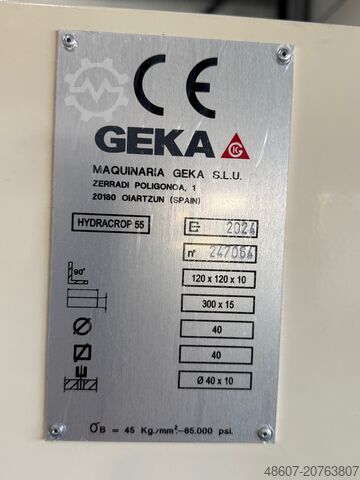 Tesouras de perfil de aço GEKA Hydracrop 55SD