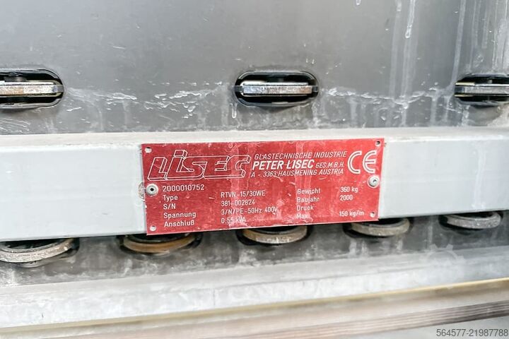 Flachglaswaschmaschine Lisec VHW-30/V8