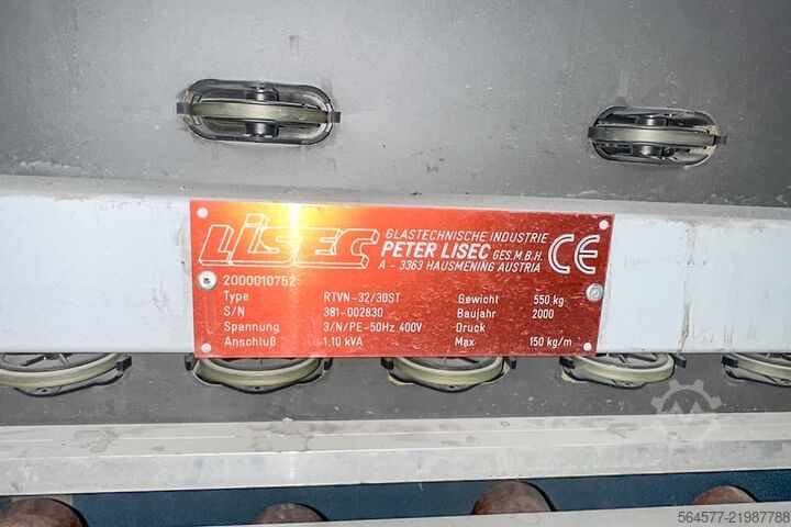 Flachglaswaschmaschine Lisec VHW-30/V8