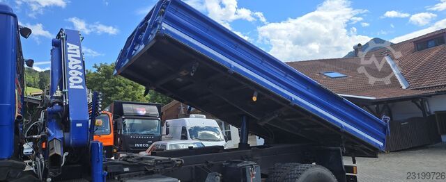 Camion basculante trilateral MAN 17.232 4x4 Allrad M08 Atlas AK 60.1