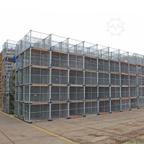 Μεταχειρισμένο συρματόκιβώτιο, σταθερή κατασκευή, 1 πόρτα, Μ: 1470, Π: 1115, Υ: 1080 (χιλ.). 1380 λί Kruizinga 98-0691GB