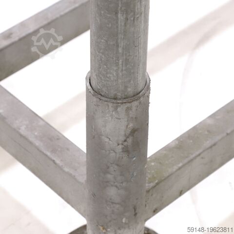 Μεταχειρισμένες κινητές παλέτες με ράβδους περιλαμβανομένων των ράβδων, Μ: 1300, Π: 1130, Υ: 1170 (χ Kruizinga 98-502GB