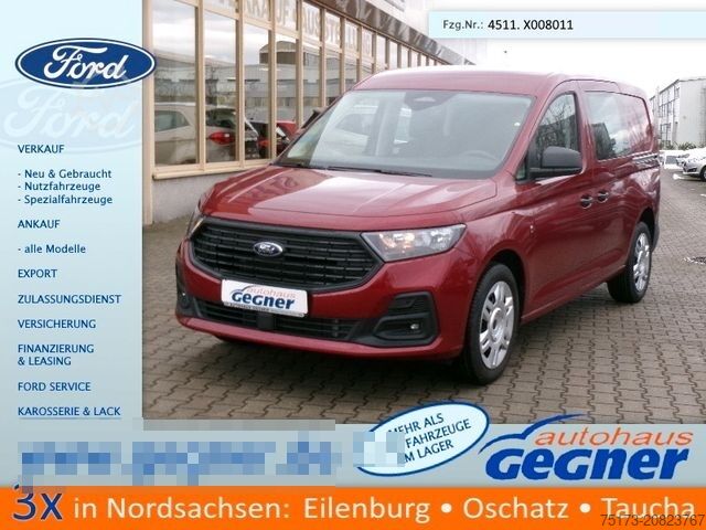 Kassevogn FORD Transit Connect L2 Trend FlexCab SHZ Navi PDC