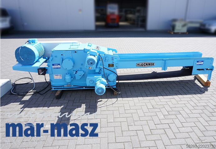 Cippatrice Trituratore KLOCKNER 120x400L 2WT 