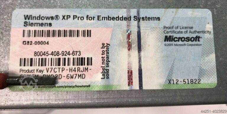 Simatic 6AV7872-0BC12-1AC0 Touchscreen Siemens 6AV7872-0BC12-1AC0 677B Series P6