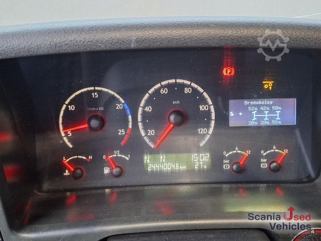 Refrigerator body van Scania R 420 LB6x2MNB Analog Tacho Rohrbahnen Komplettzug