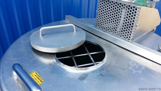 Agitator container koelbaar roestvrijstalen tank 10352