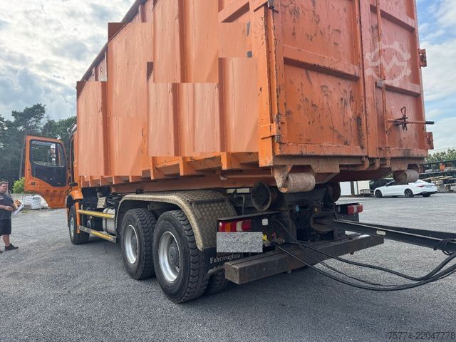 Haakarm vrachtwagen MERCEDES-BENZ 3353/6x4/ABROLLER/ WINTERAUSRÜSTUNG !!