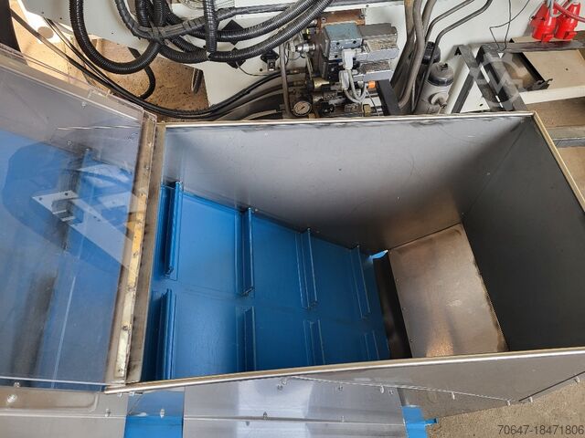 Edelstahl-Bunkerförderband 370 x 60 cm SCHUMA